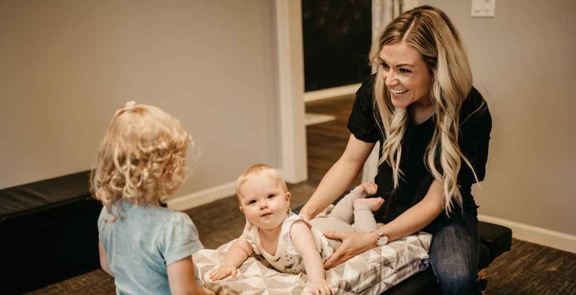 Pediatric chiropractic care supporting healthy development and posture in a growing child